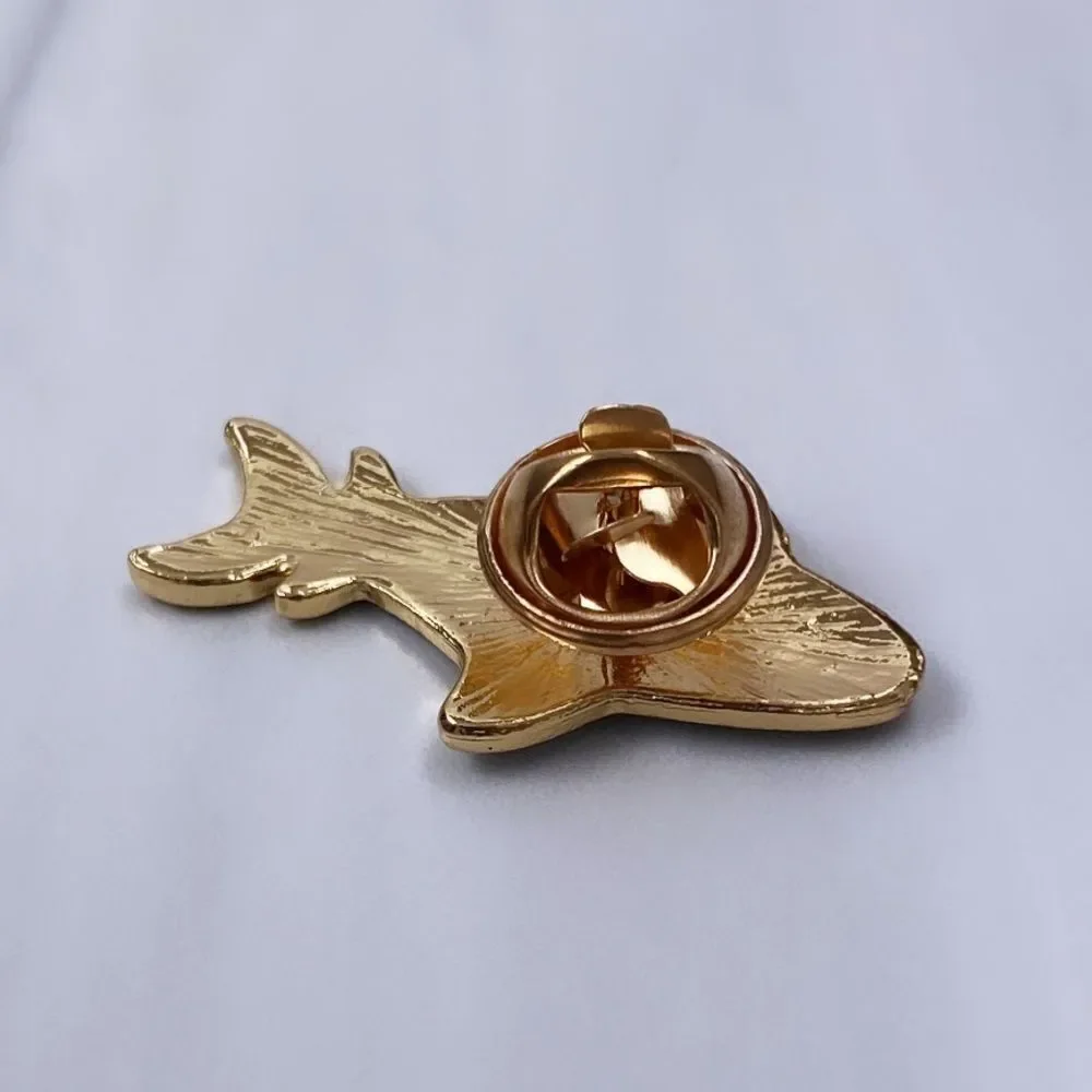 Sparkly Shark Enamel Pin/ Brooch